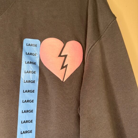 NEW WILDFOX women's size large L I Wish it was Saturday graphic sweatshirt top - Picture 8 of 9